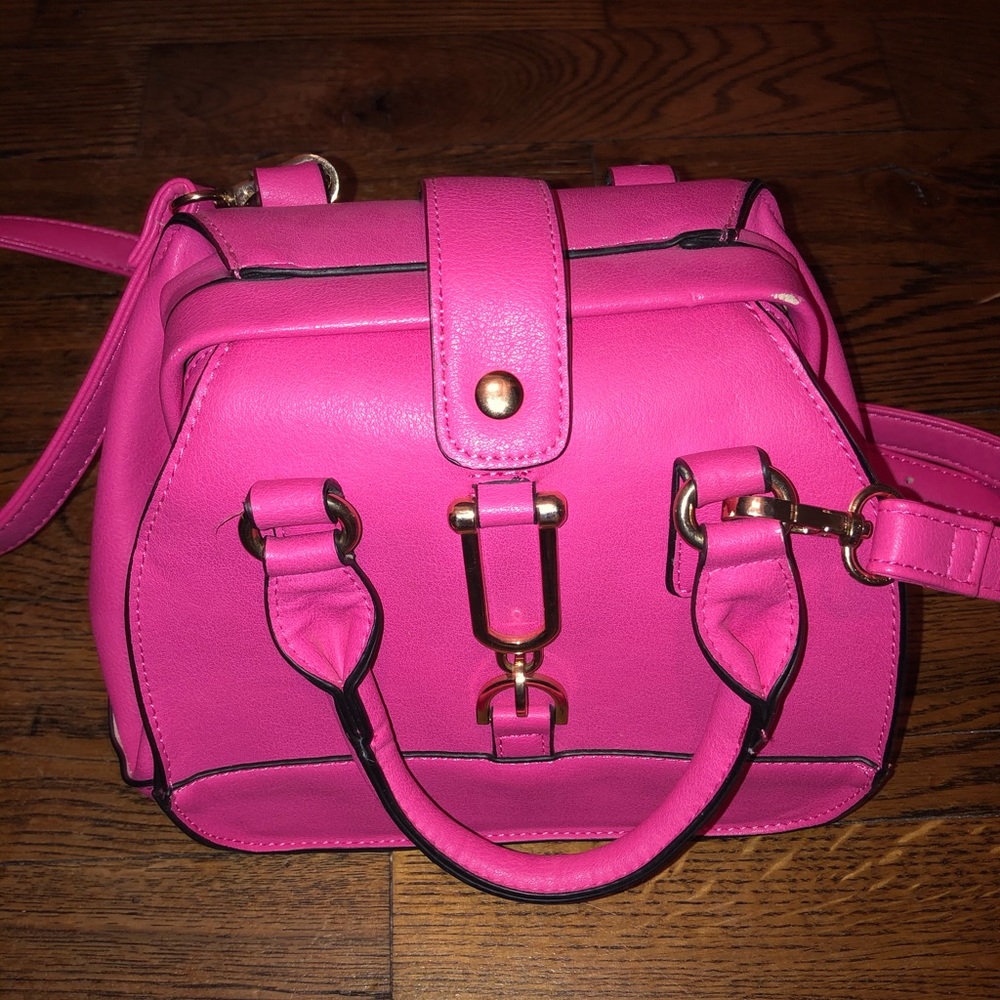 Charming Charlie pink purse